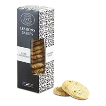 Les Bons Sablés Dunkle Schokolade Les Bons Sablés Dunkle Schokolade