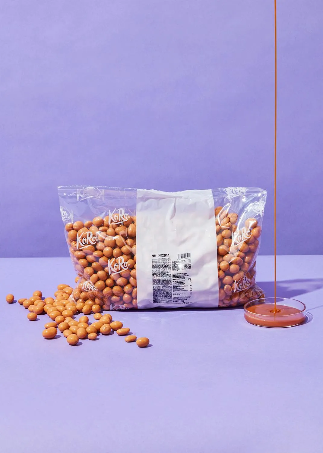 Erdnüsse in Karamellschokolade mit Meersalz 1 kg Erdnüsse in Karamellschokolade mit Meersalz 1 kg