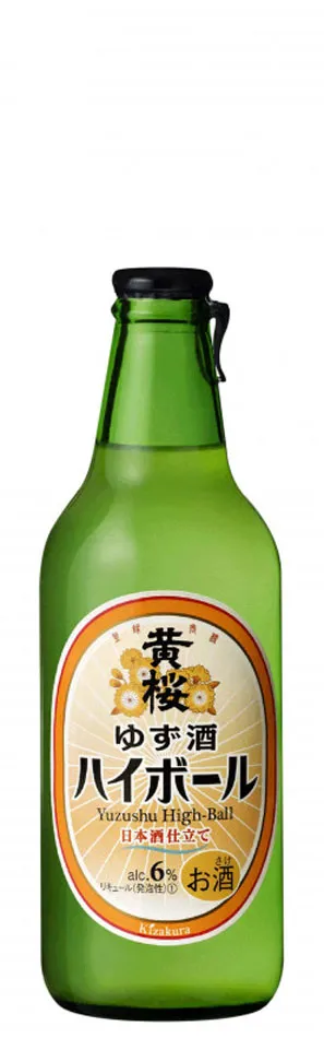 Kizakura Yuzu high-ball Sake 330 ml Kizakura Yuzu high-ball Sake 330 ml