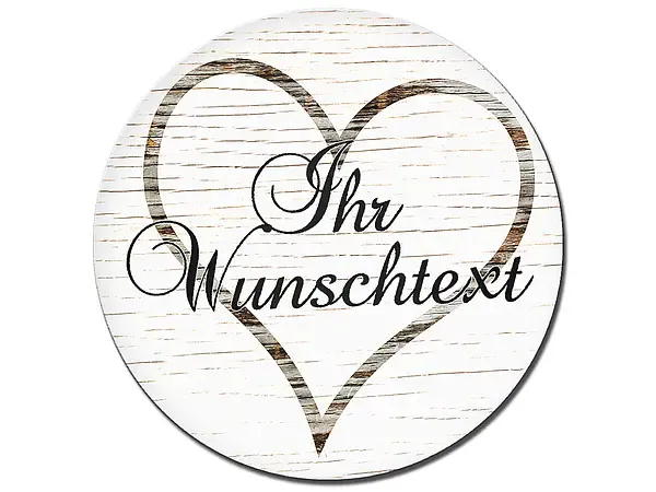 Hochzeitsgeschenk Vintage Schild mit Wunschtext Hochzeitsgeschenk Vintage Schild mit Wunschtext