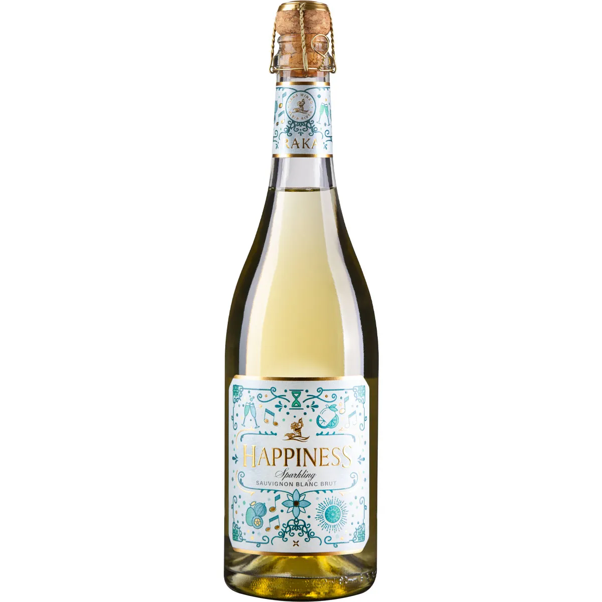 Raka Happiness Sparkling Sauvignon Blanc Brut Raka Happiness Sparkling Sauvignon Blanc Brut