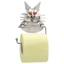 Toilettenpapierhalter im Design einer Katze Toilettenpapierhalter im Design einer Katze
