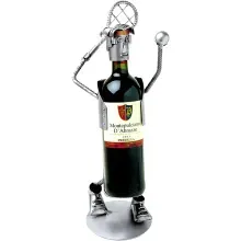 Weinflaschenhalter Tennisspieler Weinflaschenhalter Tennisspieler