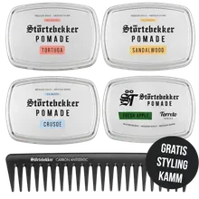 Störtebekker Pomade Ölbasiert 'Torreto Series' Probierset Störtebekker Pomade Ölbasiert 'Torreto Series' Probierset