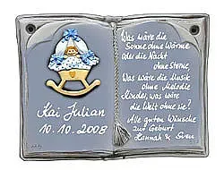 Ein Buch für Ehrungen und besondere Anlässe als Keramikschild - Größe: 22x17 cm Ein Buch für Ehrungen und besondere Anlässe als Keramikschild - Größe: 22x17 cm