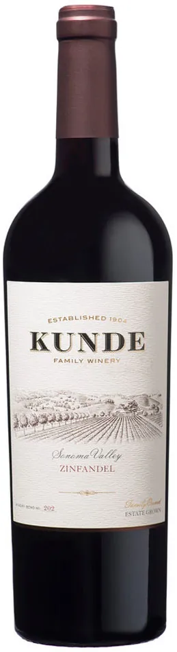 Kunde Zinfandel Sonoma Valley Kunde Zinfandel Sonoma Valley