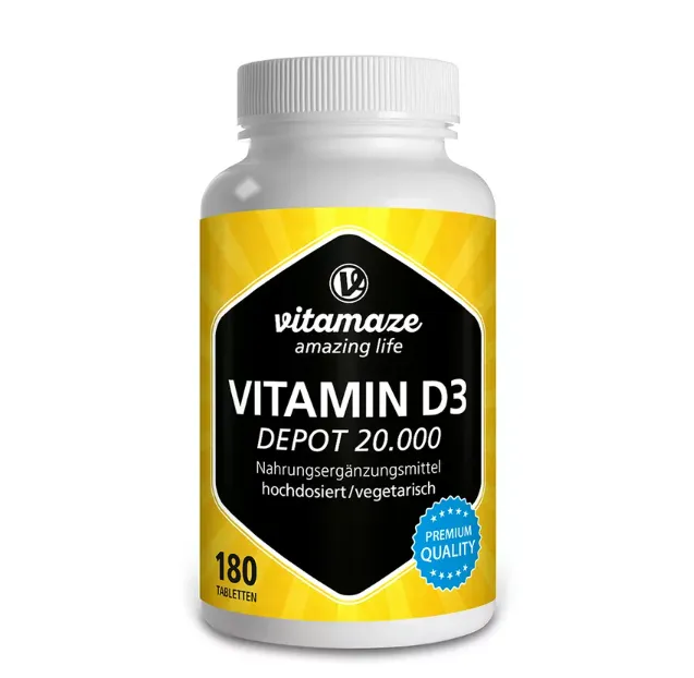 Vitamin D3 Depot Tabletten Vitamin D3 Depot Tabletten