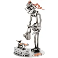 Schraubenmännchen Gärtnerin Schraubenmännchen Gärtnerin