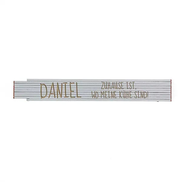 Geschenk für Landwirte - Zollstock mit Name und Spruch Geschenk für Landwirte - Zollstock mit Name und Spruch