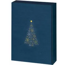 3er Geschenkkarton Lino Weihnachtsbaum Dunkelblau 3er Geschenkkarton Lino Weihnachtsbaum Dunkelblau