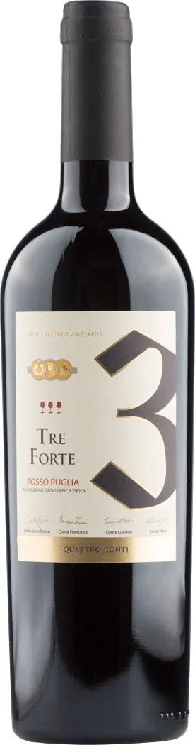 Quattro Conti Tre Forte Rosso Puglia IGT Quattro Conti Tre Forte Rosso Puglia IGT