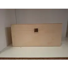 Holzkiste mit Klappdeckel Holzkiste mit Klappdeckel