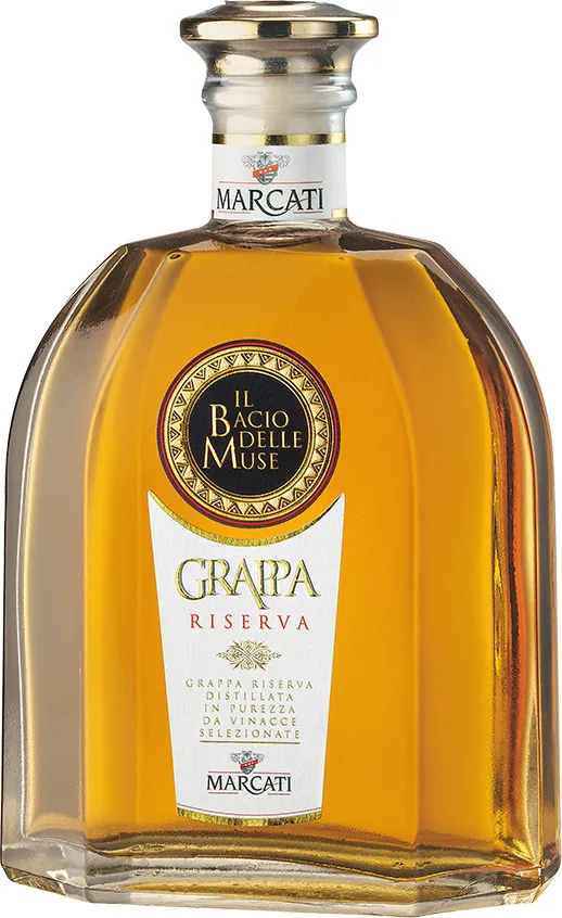 Marcati Grappa Il Bacio Delle Muse Riserva 0,7 l Marcati Grappa Il Bacio Delle Muse Riserva 0,7 l