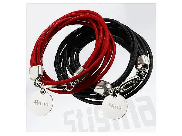 Echtes Lederarmband - Bandits - auch als Chocker Echtes Lederarmband - Bandits - auch als Chocker