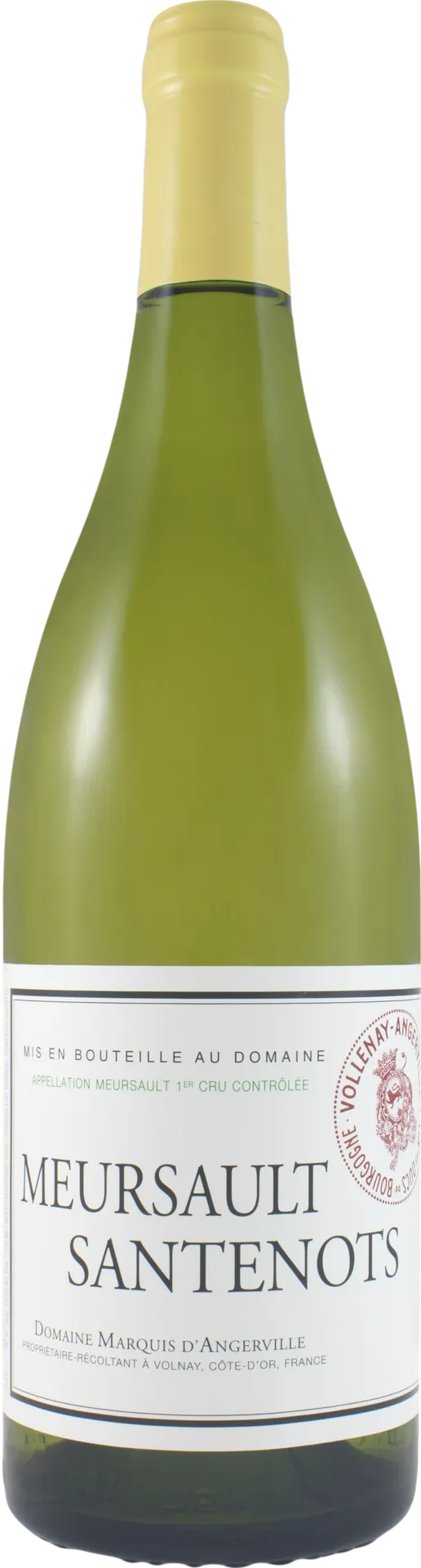 Domaine Marquis d%27Angerville Meursault Premier Cru Santenots 2018 Domaine Marquis d%27Angerville Meursault Premier Cru Santenots 2018