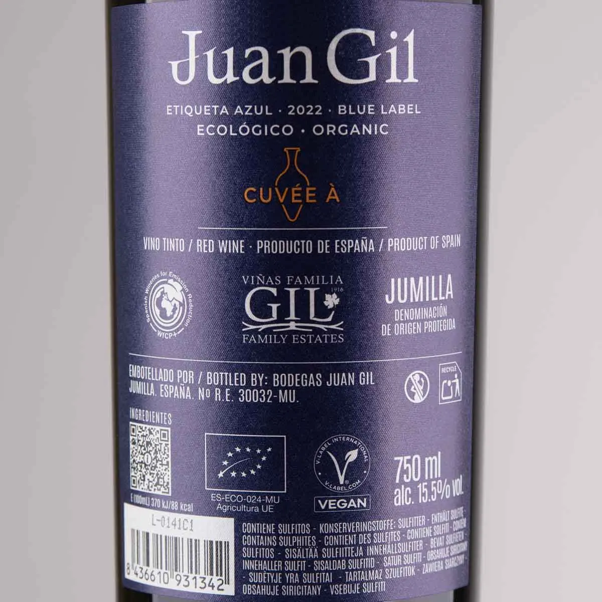 Juan Gil Blue Label CUVEE A – Bild 2