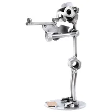 Schraubenmännchen Schütze mit Gewehr Schraubenmännchen Schütze mit Gewehr