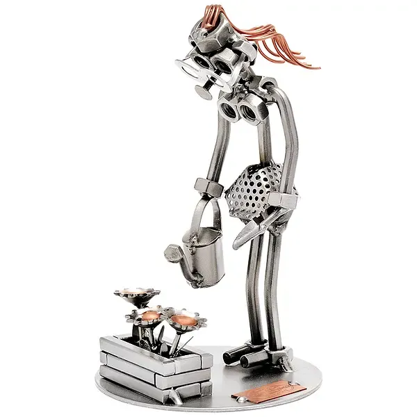 Schraubenmännchen Gärtnerin Schraubenmännchen Gärtnerin