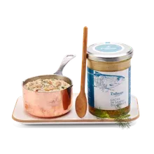 Lachs in Sahne-Dill-Sauce Lachs in Sahne-Dill-Sauce