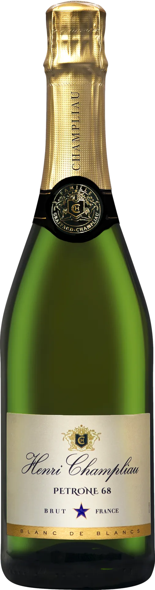 Henri Champliau Cremant de Bourgogne Petrone 68 Blanc de Blancs Brut Henri Champliau Cremant de Bourgogne Petrone 68 Blanc de Blancs Brut