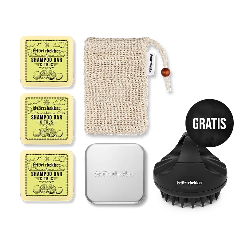 Premium Duschset - Hair inkl. GRATIS Scalp Brush Premium Duschset - Hair inkl. GRATIS Scalp Brush