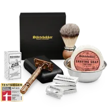 Störtebekker Rasierset - Rasierhobel %27Hamburg%27 Rosé - Gold Störtebekker Rasierset - Rasierhobel %27Hamburg%27 Rosé - Gold