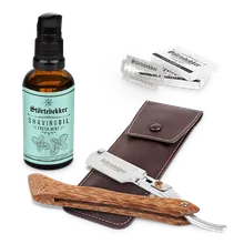 Störtebekker Konturen Set - Rasiermesser %27Heartwood%27 Störtebekker Konturen Set - Rasiermesser %27Heartwood%27