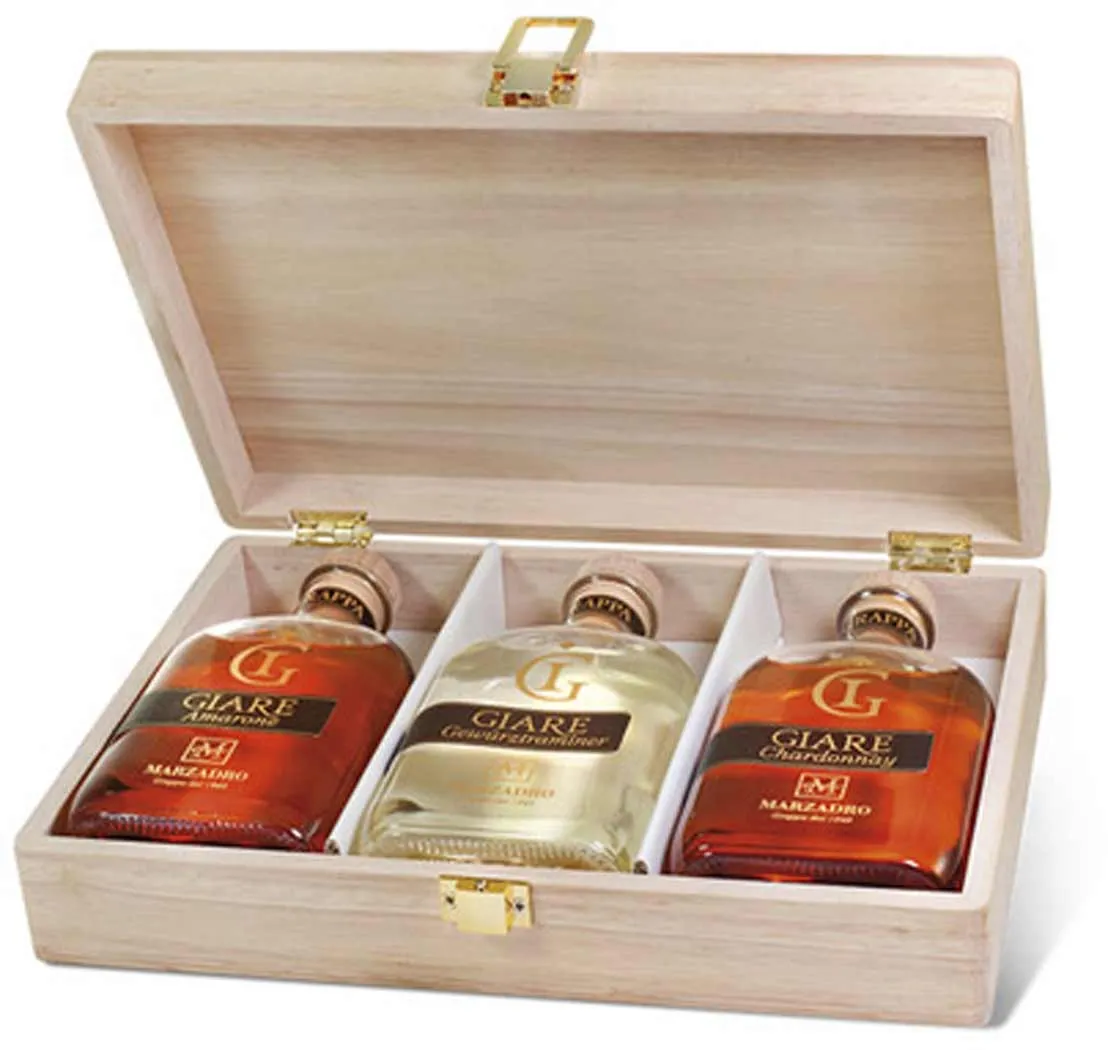 Marzadro Grappa Giare Collection 3 x 0 Marzadro Grappa Giare Collection 3 x 0