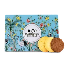 Sablé Natur, Zitrone und Schokolade Sablé Natur, Zitrone und Schokolade
