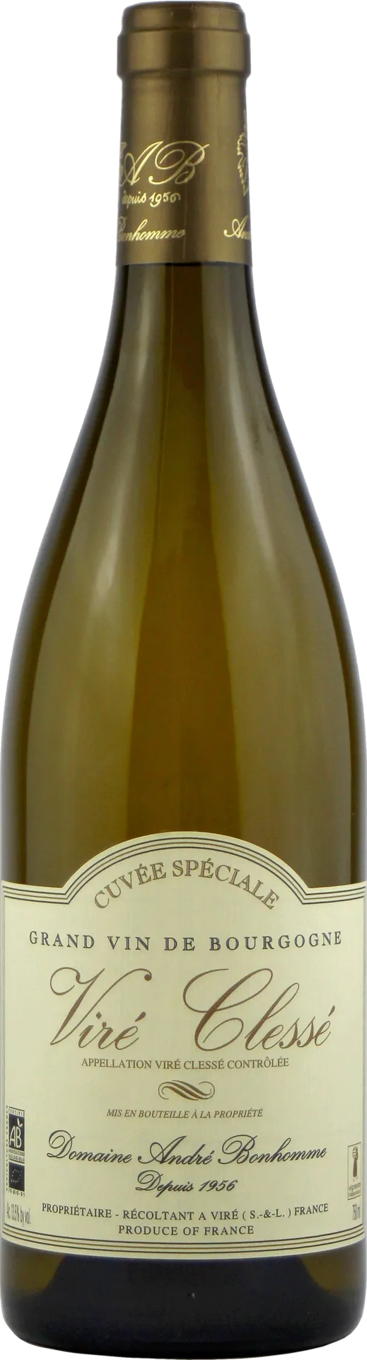 Domaine Andre Bonhomme Vire-Clesse Cuvee Speciale 2023 Domaine Andre Bonhomme Vire-Clesse Cuvee Speciale 2023