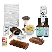 Störtebekker All-in-one Set Rasur & Bart - Rasierhobel %27Hamburg%27 Rosé - Gold Störtebekker All-in-one Set Rasur & Bart - Rasierhobel %27Hamburg%27 Rosé - Gold