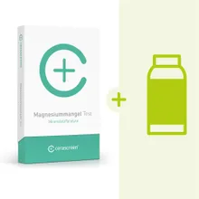 Magnesium-Vorsorgeset: Test + Supplement Magnesium-Vorsorgeset: Test + Supplement