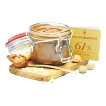 Macadamiacreme 61% mit Fleur de Sel vegan Dallmayr Macadamiacreme 61% mit Fleur de Sel vegan Dallmayr