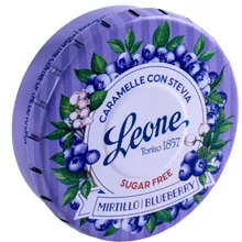 Pastiglie Leone Blaubeer Bonbons mit Stevia 30g Pastiglie Leone Blaubeer Bonbons mit Stevia 30g