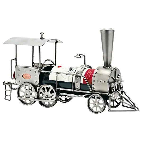 Weinflaschenhalter Lokomotive Weinflaschenhalter Lokomotive