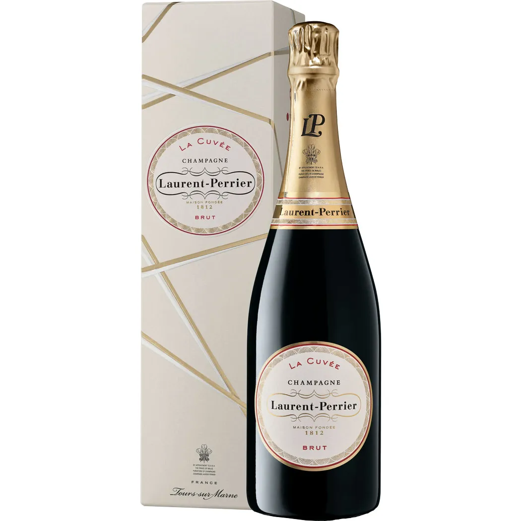 Champagne Laurent-Perrier La Cuvée Brut mit Geschenkverpackung Champagne Laurent-Perrier La Cuvée Brut mit Geschenkverpackung