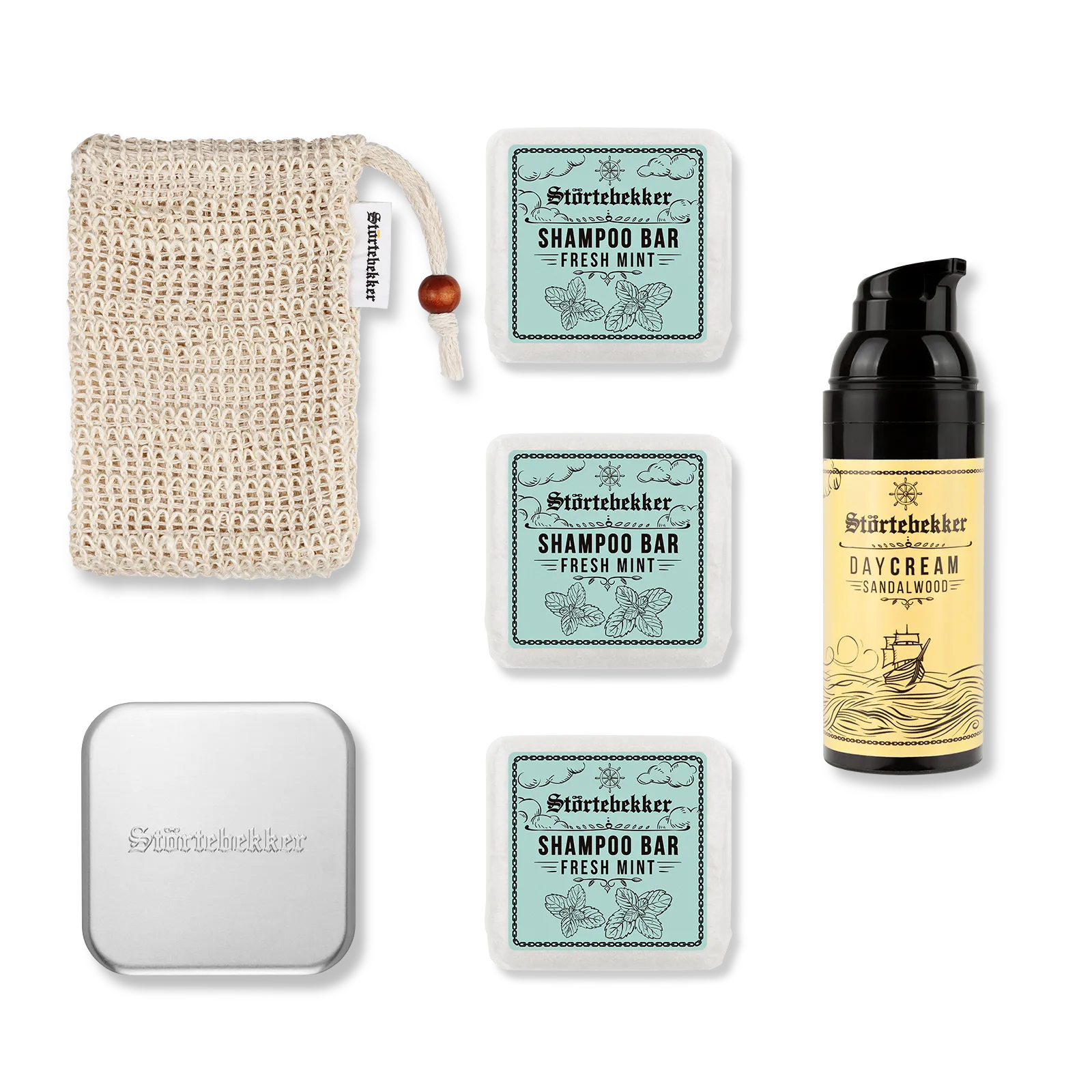 Störtebekker Dusch Routine Set inkl. GRATIS Tagescreme Störtebekker Dusch Routine Set inkl. GRATIS Tagescreme