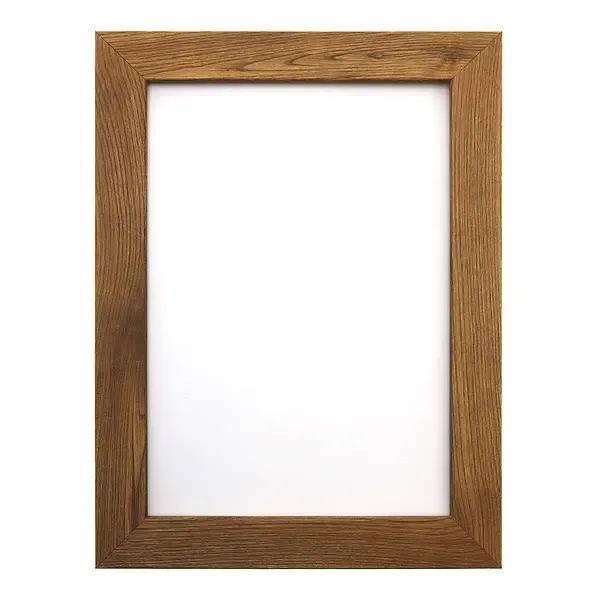 Rahmen mit braunem Holzeffekt Rahmen mit braunem Holzeffekt