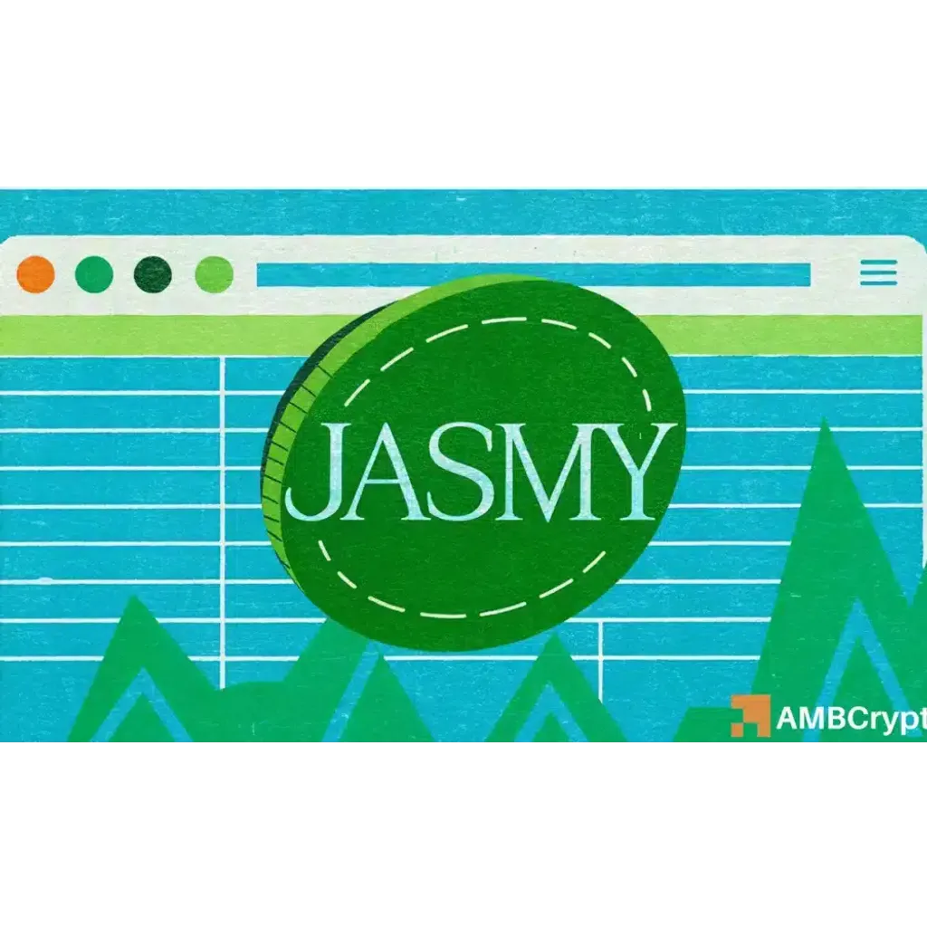 JASMY 27% weekly rally fueled by Bitcoin ETF inflows and Coinbase listing JASMY 27% weekly rally fueled by Bitcoin ETF inflows and Coinbase listing