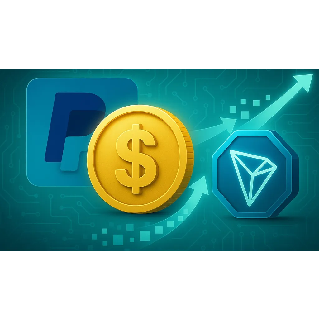 PayPal USD expands to Tron blockchain in multi-chain growth phase PayPal USD expands to Tron blockchain in multi-chain growth phase