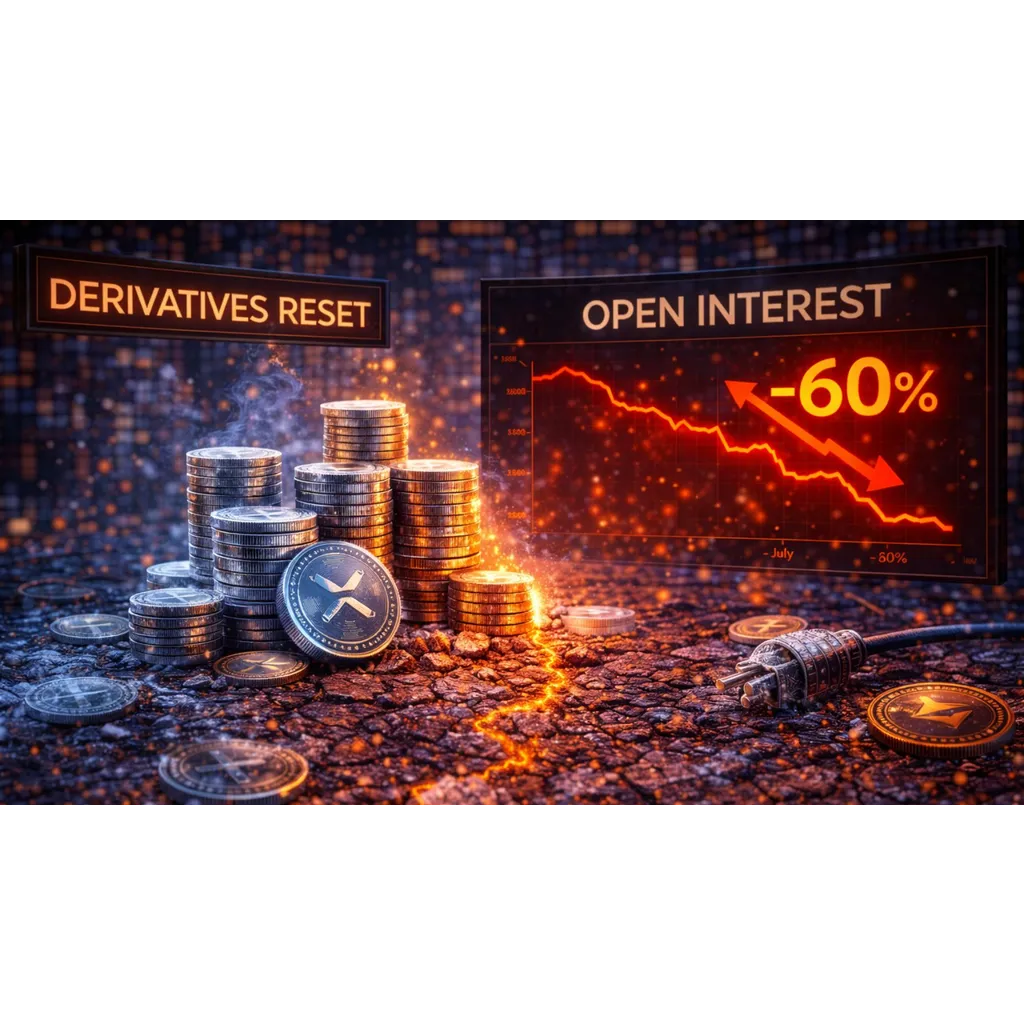 Open Interest Drops Nearly 60% From July Peak Open Interest Drops Nearly 60% From July Peak