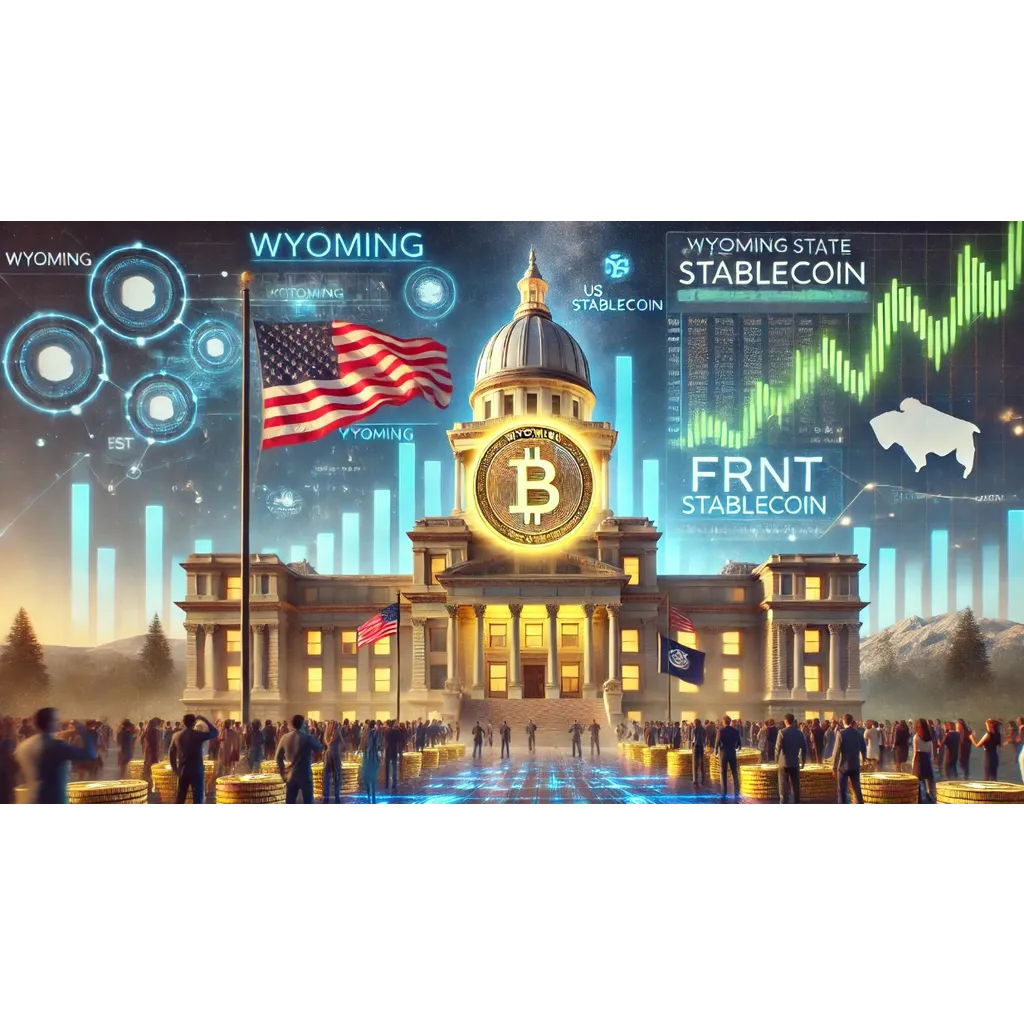 Wyoming launches FRNT stablecoin, the first state-issued digital currency at parity in 2024. Wyoming launches FRNT stablecoin, the first state-issued digital currency at parity in 2024.
