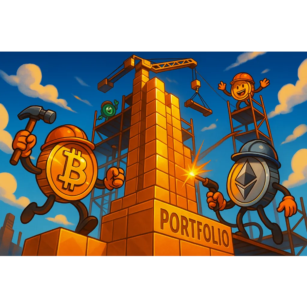Bitcoin and Ethereum dominate 60% of balanced crypto portfolios in 2024 Bitcoin and Ethereum dominate 60% of balanced crypto portfolios in 2024