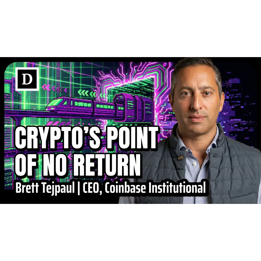 Crypto’s Point of No Return: Institutions are Finally Here, with Brett Tejpaul Crypto’s Point of No Return: Institutions are Finally Here, with Brett Tejpaul