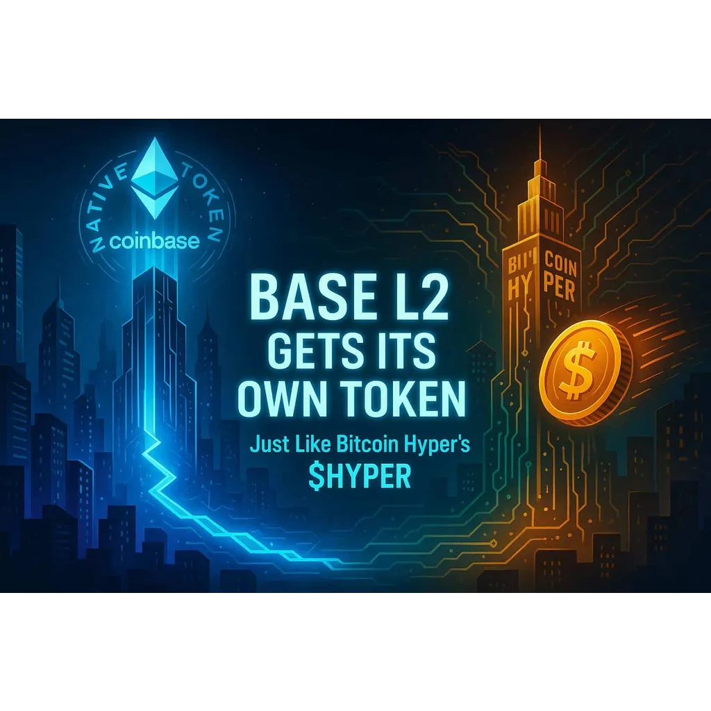 Coinbase Plans Official Token for Base L2, Similar to Bitcoin Hyper’s Layer-2 Coinbase Plans Official Token for Base L2, Similar to Bitcoin Hyper’s Layer-2
