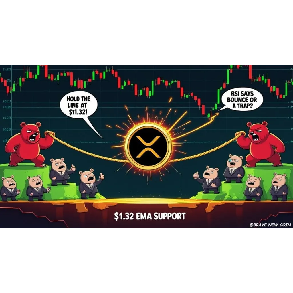 XRP Price Prediction: Oversold RSI Signals Relief Rally While .32 Appears as a Critical EMA Support XRP Price Prediction: Oversold RSI Signals Relief Rally While .32 Appears as a Critical EMA Support