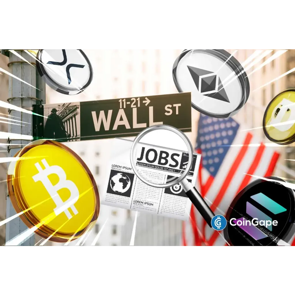 Crypto Market Braces as Wall Street Sees Rise in Nonfarm Payrolls Crypto Market Braces as Wall Street Sees Rise in Nonfarm Payrolls