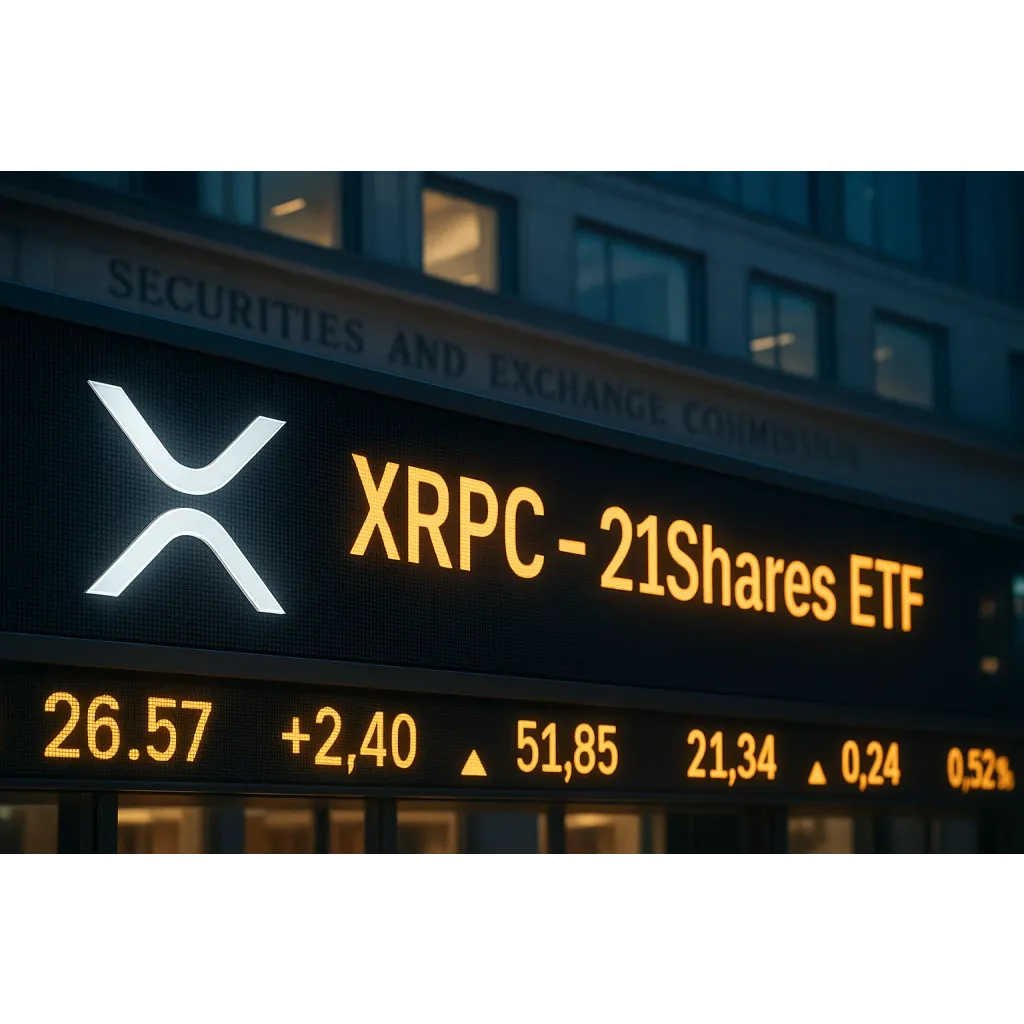 21Shares files amended prospectus for XRP spot ETF as approval process advances 21Shares files amended prospectus for XRP spot ETF as approval process advances