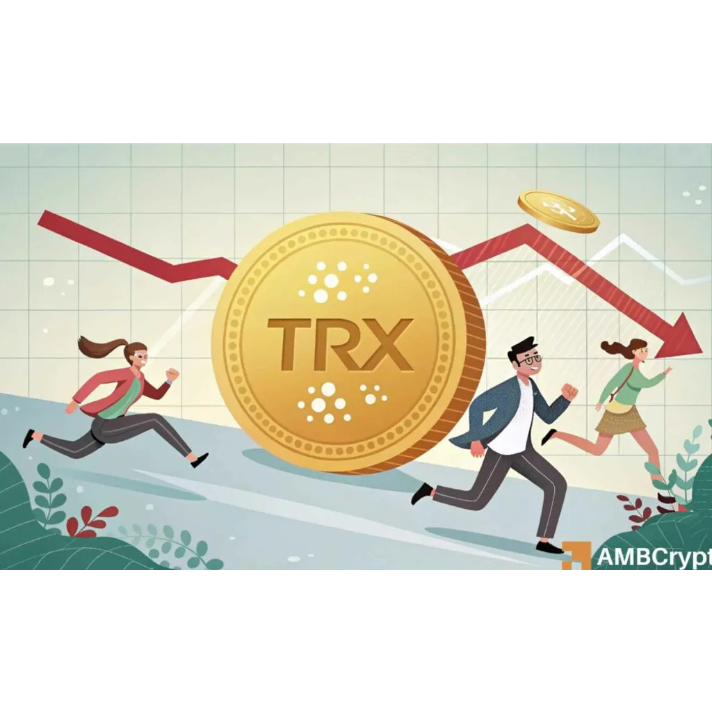 TRON TRX faces bearish pressure targeting alt= TRON TRX faces bearish pressure targeting alt=