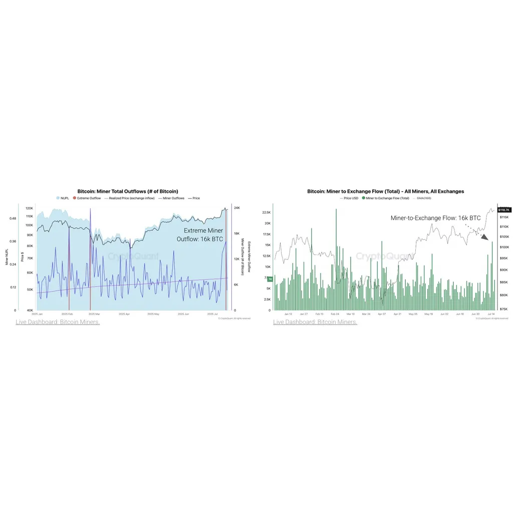 16K BTC sold by miners – Is Bitcoin’s bull run in trouble? 16K BTC sold by miners – Is Bitcoin’s bull run in trouble?
